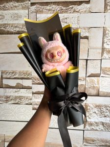 Kawaii Pink Bunny Plush Bouquet
