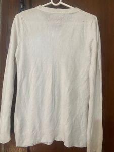 White MEDUIM Sweat Shirt For Unisex