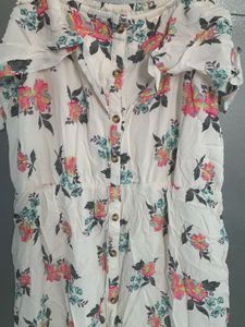 Floral Print Maxi Dress