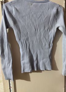 Ribbed Long Sleeve Top