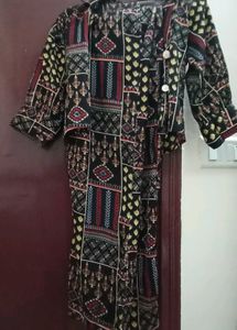 Patterned Co Rd Set