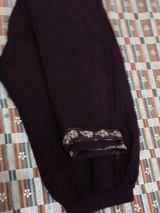 Elegant Embroidered Salwar Pants