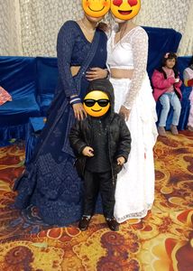 Blue Party Wear Lahnga