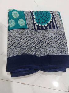 Floral Print Saree