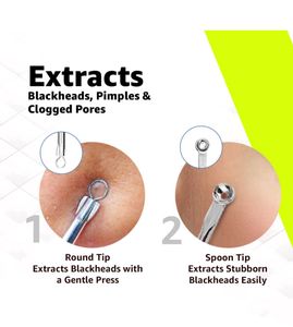 Stainless Steel Blackhead Remover Tool