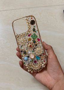 Exquisite Embellished Phone Case