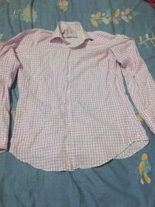 Classic Pink Checkered Shirt