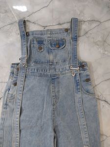 Pocket Pinafore Dungree Jeans