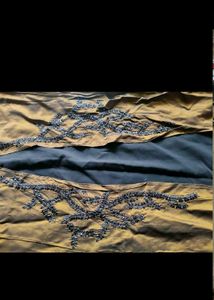 Elegant Embroidered Sleeveless Gown