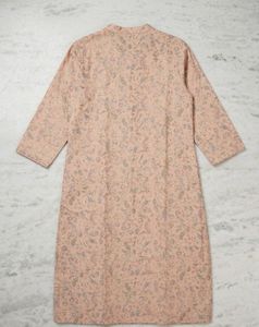 ✨ Elegant Pastel Printed Kurta – XL Size ✨