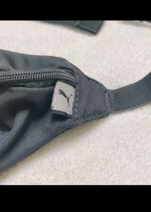Puma Unisex Black Waist Pouch