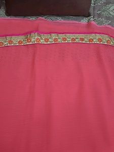 Stone work saree