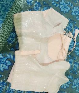 Heavy Sequence Saree.Light Pink Colour Saree