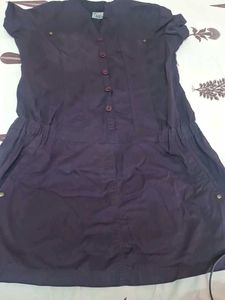 Casual Button-Up Dress
