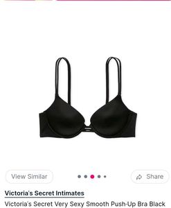 Victoria's Secret Black Push-Up Bra