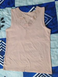 Sleeveless V-Neck Top