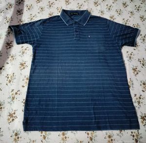 Men's Striped Polo T-Shirt