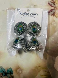 Fancy Party Wear Oxidised Jumka