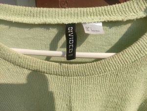 Sweatshirt with Puffy Long Sleeves💌