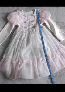 Chic Girl's Party Dress