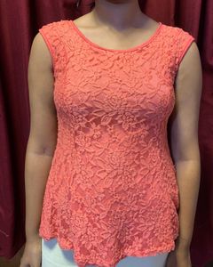 Pink Bow Top