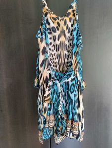 Keisha Boho Print Mini Romper