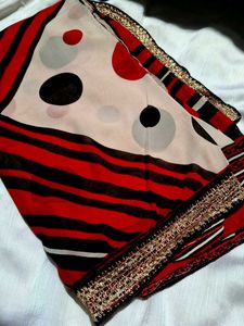 red saree