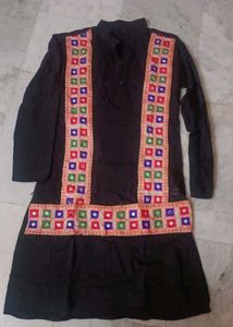 Embroidered Mirror Work Blouse