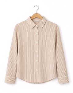 Classic Striped Button-Down Shirt