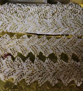 Exquisite Beaded Trim lace for dress
