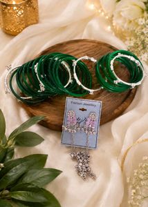 Bangles &amp; Earrings Combo Set