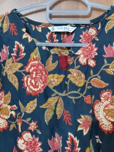 Women's Floral Print Kurta