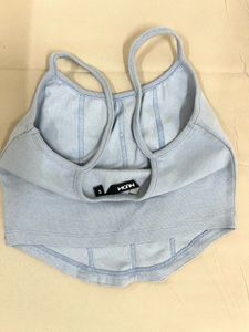 Baby Blue Corset Tank Top