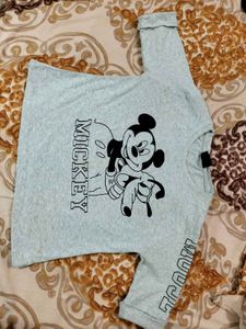 Mickey &amp; Pluto Graphic Print T-Shirt 🫶