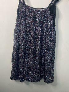Sparkly Floral Cami Dress