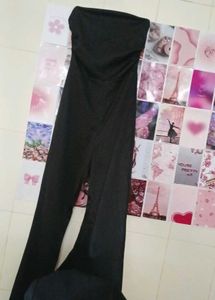 Black tube jumpsuit 📢 offer price for today 🚨⚠️