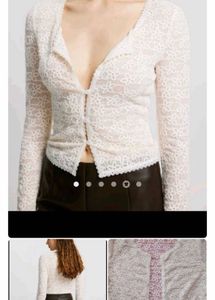 Elegant White Lace Blouse