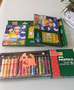 Camel Wax & Oil Crayons Set