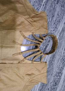 Stylish Cutout Back Blouse