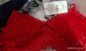 Red Lace Bralette
