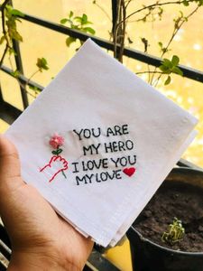 Personalized Infinity Symbol Handkerchief