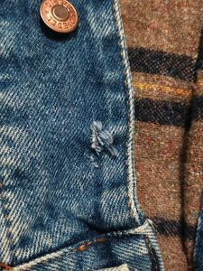Diesel 1980s Blanket Lined Denim Trucker Jacket