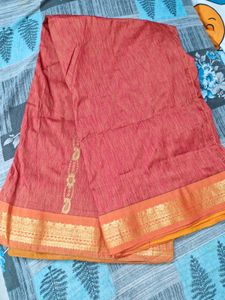 Elegant Silk Blend Saree_ only saree