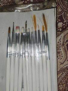 Set of 12 nail extension Brushes