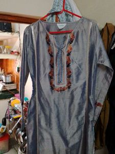 grey kurti