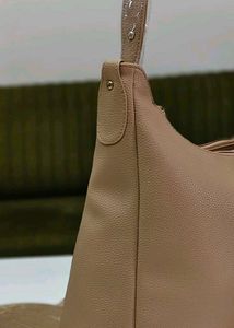 Stylish Beige Shoulder Bag