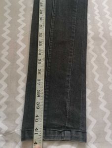 Stylish Grey Denim Pants