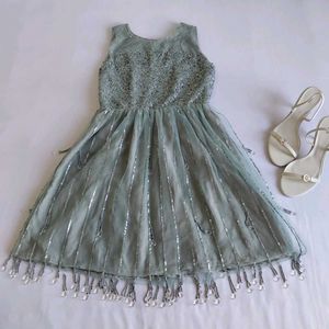 Sparkling Embellished Party Dress ✨️🪞✨️
