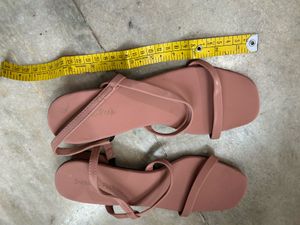 Sneak A Peak Peach 🍑 Colour Heel Sandals