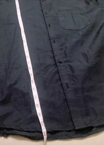 Men's Classic Black Full Sleeve Shirt